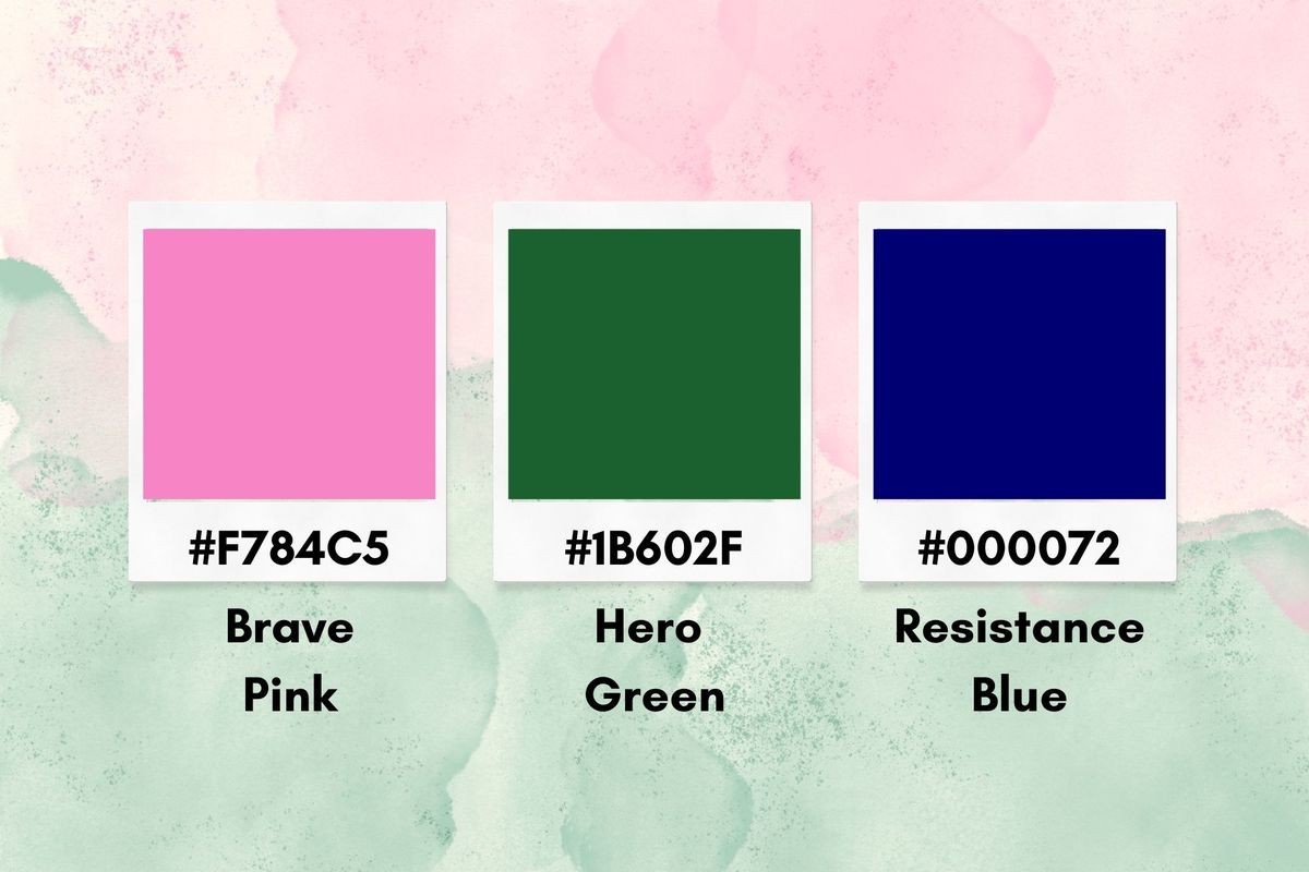 Brave Pink, Hero Green, Resistance Blue: Warna Viral yang Guncang Medsos!