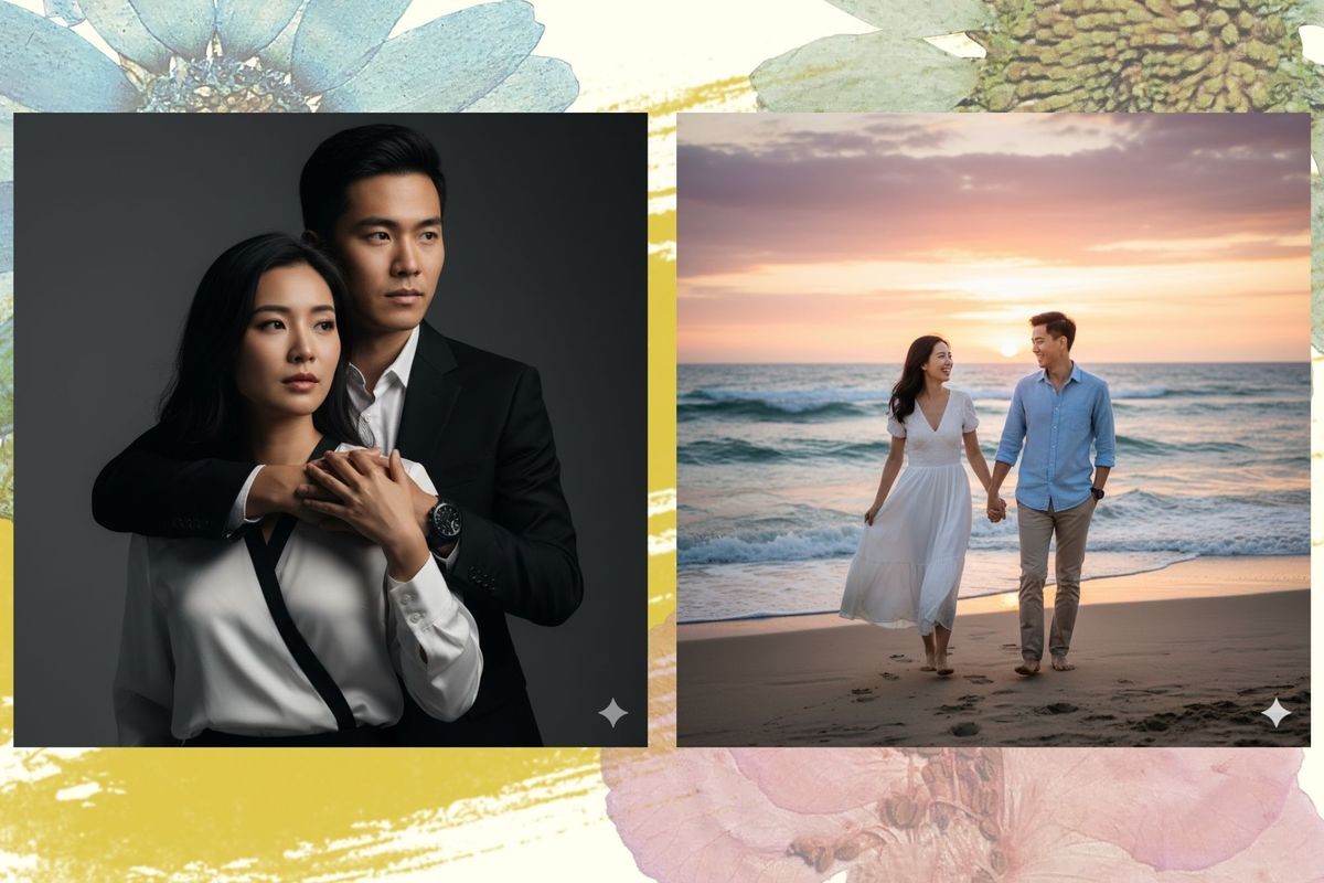 10 Prompt Gemini AI Super Aesthetic Buat Edit Foto Couple, Gen Z Wajib Coba