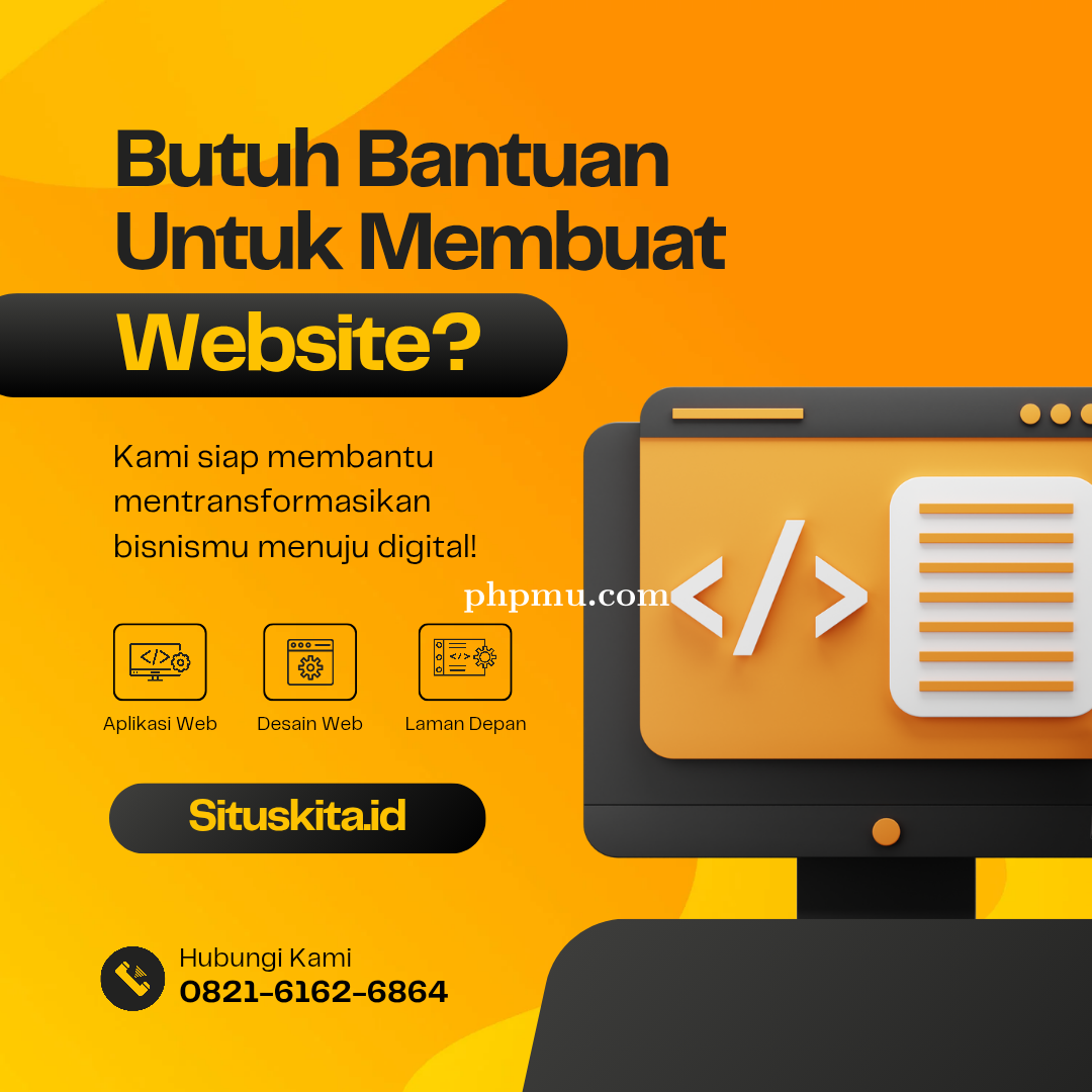 Jasa pembuatan website MHD ARJUNANTA